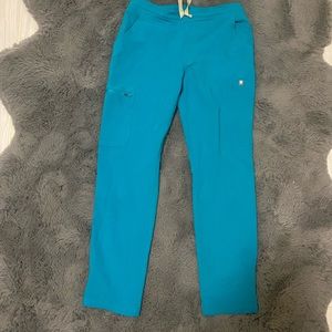 Women's Figs Teal Yola Skinny Scrub Pants